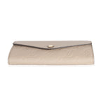 Louis Vuitton Louis Vuitton Tourterelle Monogram Empreinte Sarah Wallet