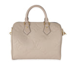 Louis Vuitton Louis Vuitton Turtledove Monogram Empreinte Speedy Bandoulière 25