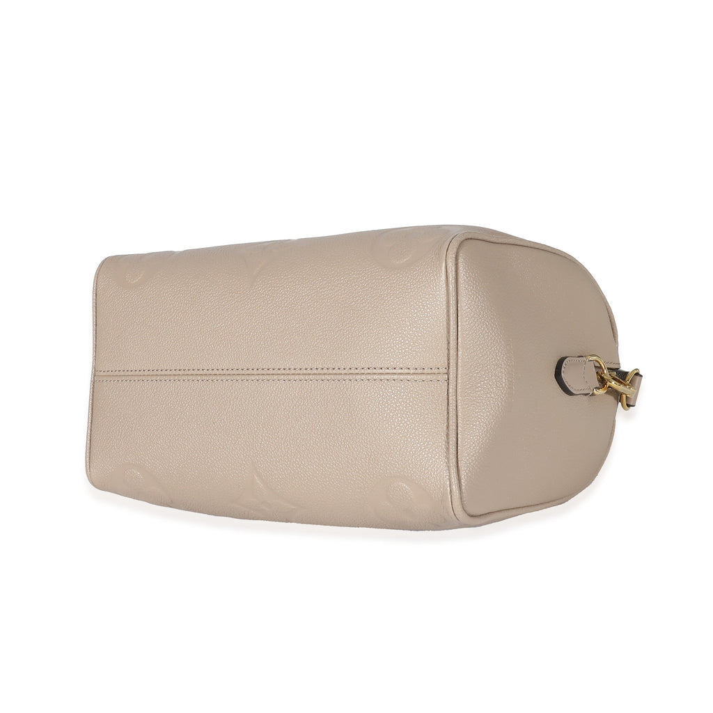 Louis Vuitton Louis Vuitton Turtledove Monogram Empreinte Speedy Bandoulière 25