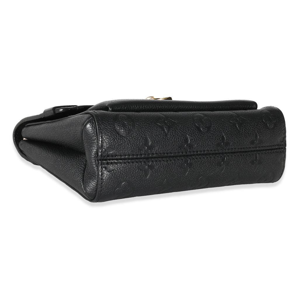 Louis Vuitton Louis Vuitton Black Monogram Empreinte Vavin BB