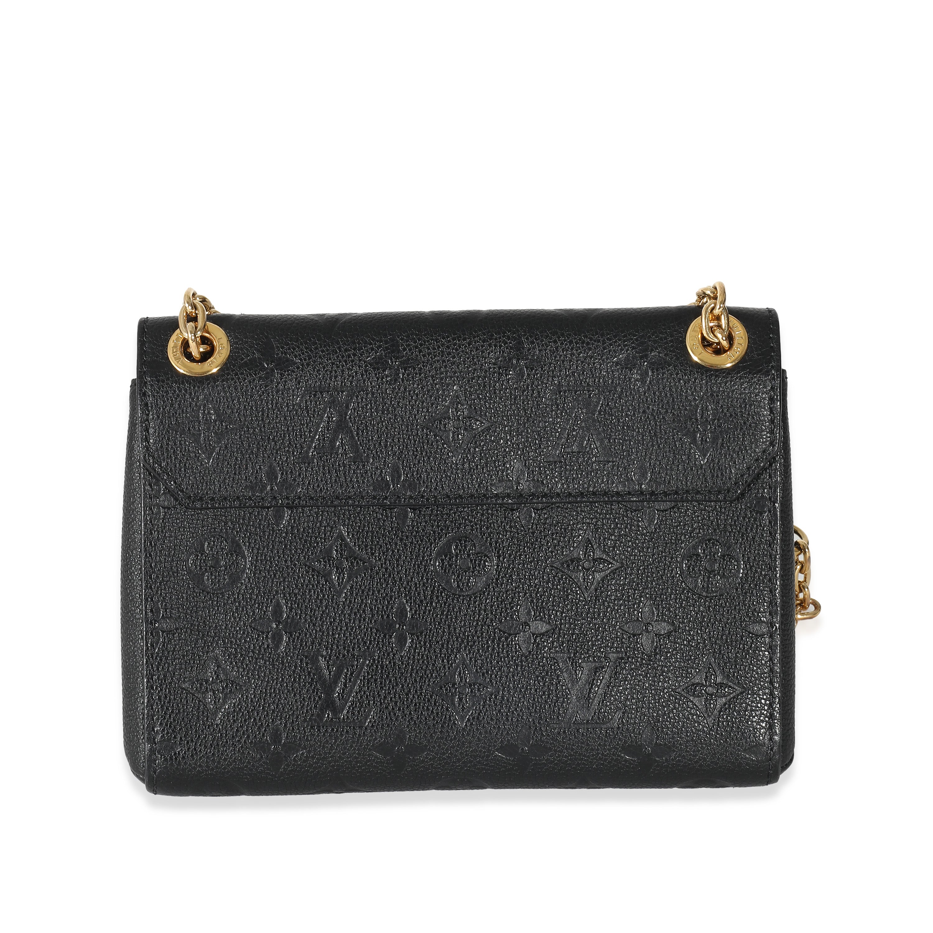 Louis Vuitton Louis Vuitton Black Monogram Empreinte Vavin BB