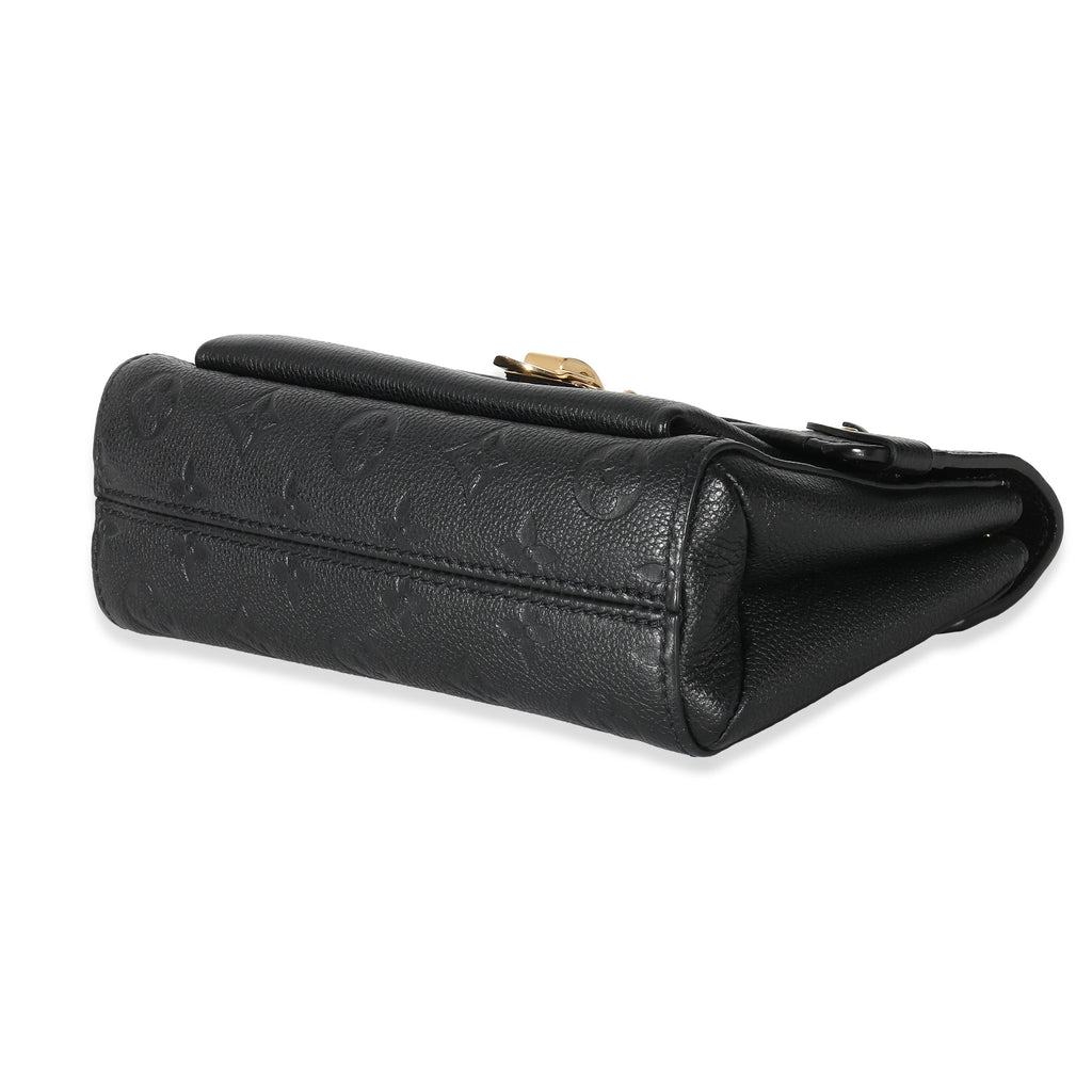 Louis Vuitton Louis Vuitton Black Monogram Empreinte Vavin BB