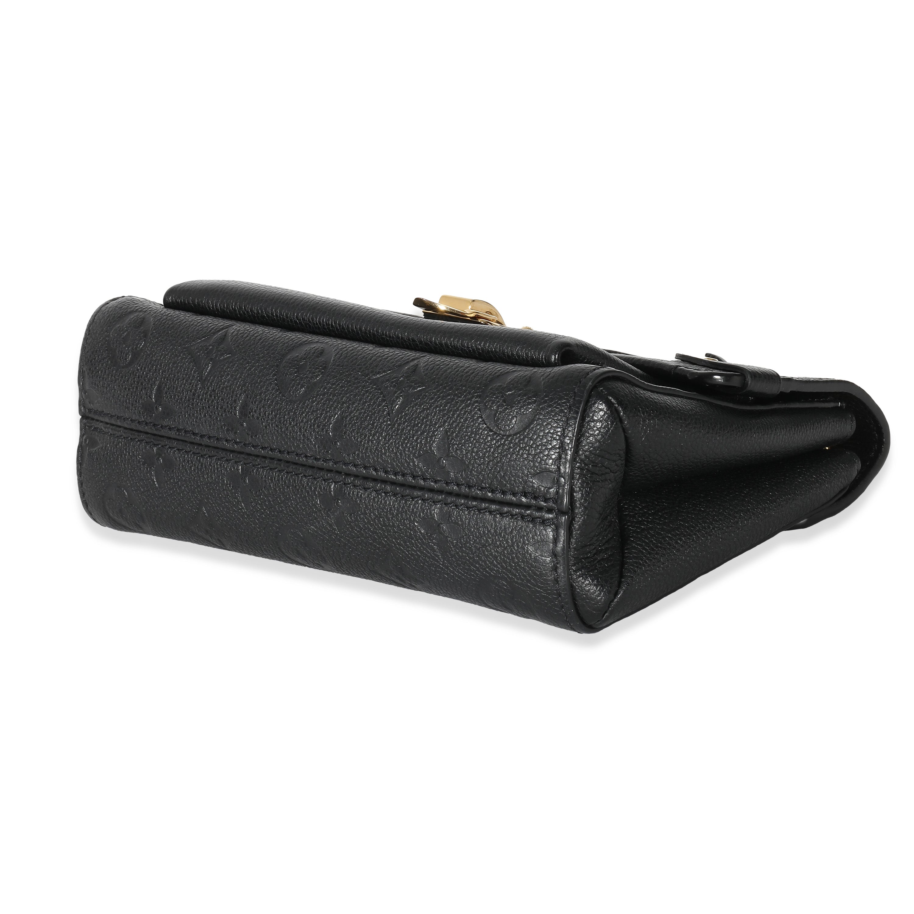 Louis Vuitton Louis Vuitton Black Monogram Empreinte Vavin BB
