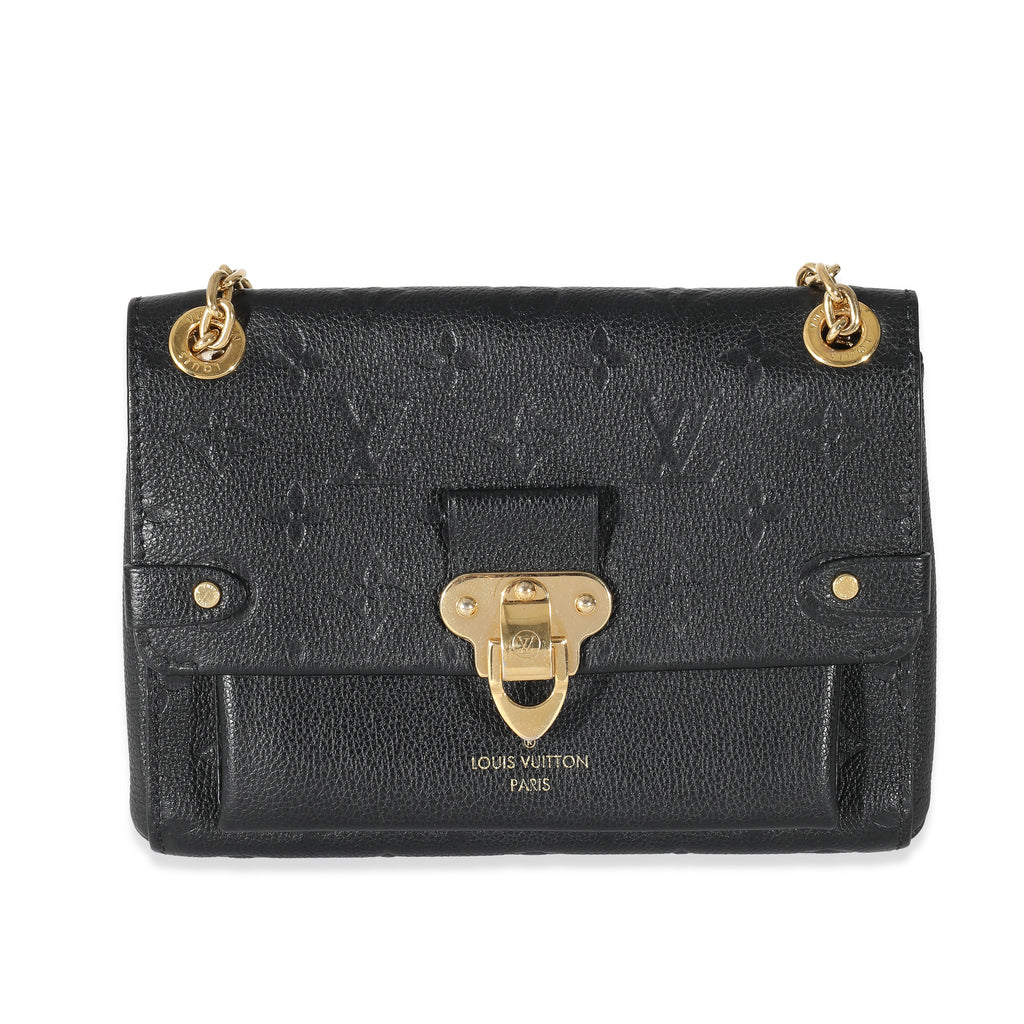 Louis Vuitton Louis Vuitton Black Monogram Empreinte Vavin BB