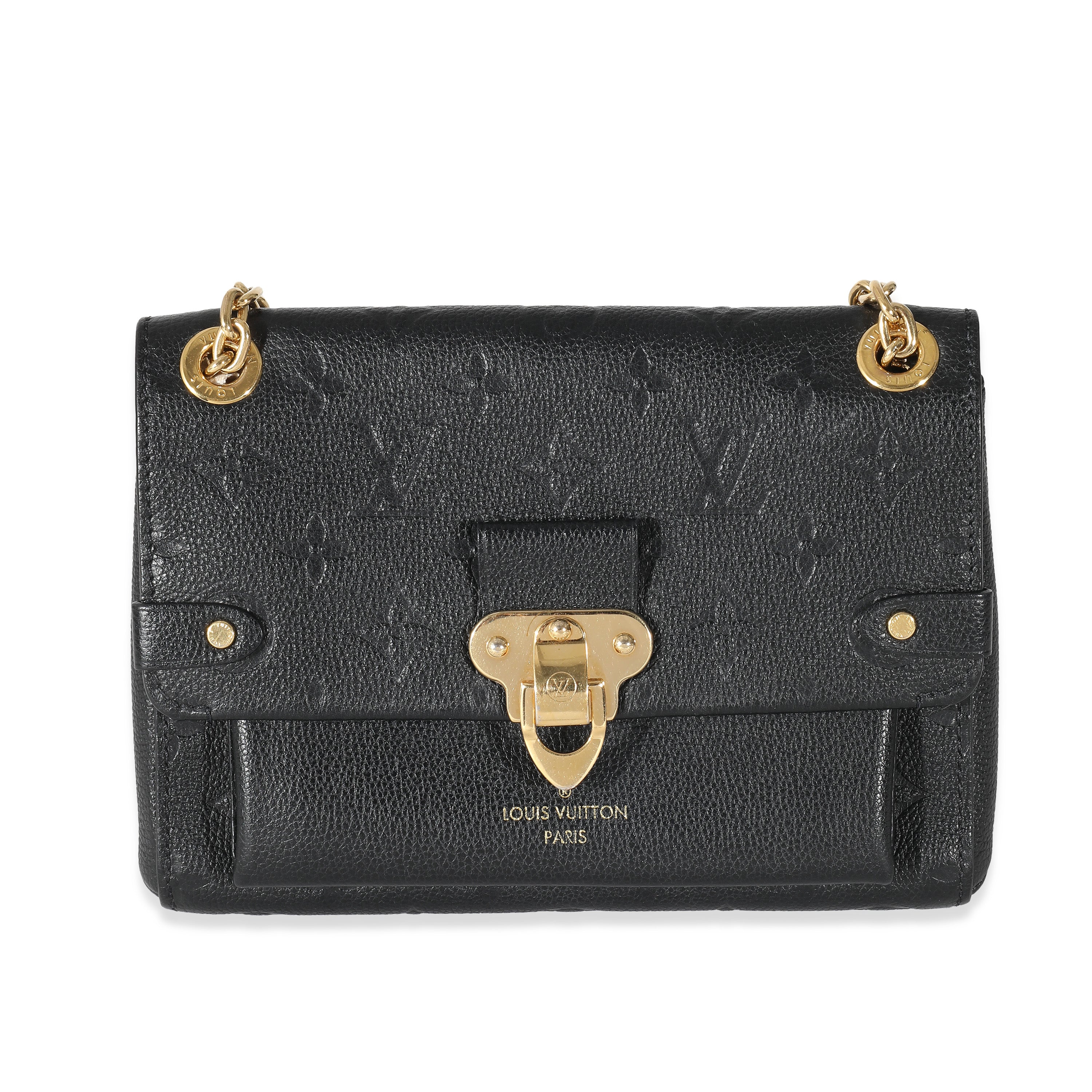 Louis Vuitton Louis Vuitton Black Monogram Empreinte Vavin BB