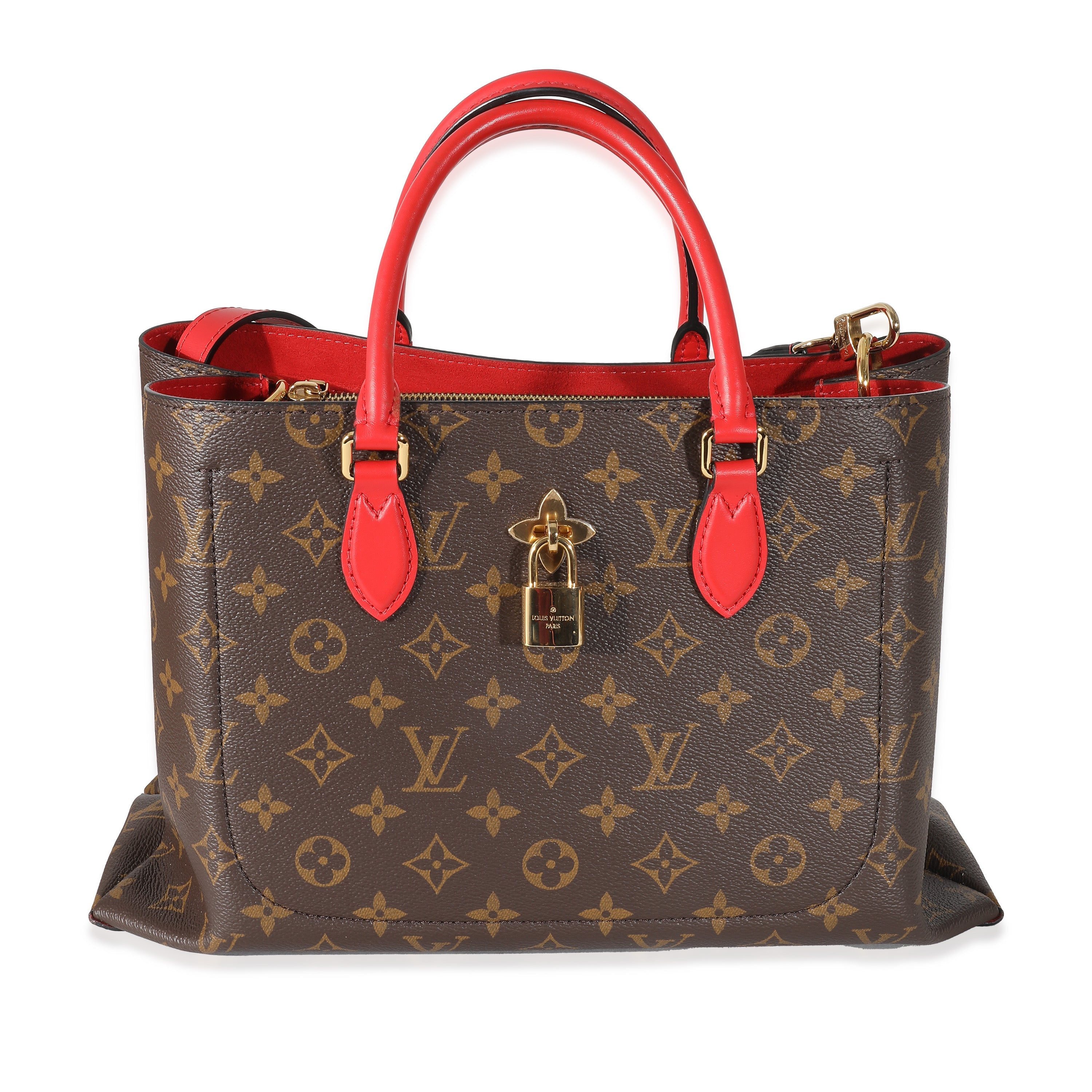 Louis Vuitton Louis Vuitton Coquelicot Monogram Canvas Flower Tote