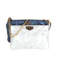 Louis Vuitton Louis Vuitton Navy Silver Econyl Maxi Multi Pochette Accessoires