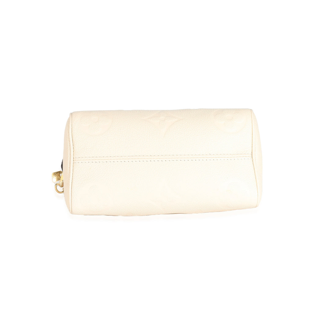 Louis Vuitton Louis Vuitton Creme Empreinte Speedy Bandoulière 20