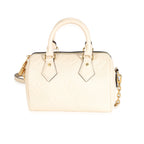 Louis Vuitton Louis Vuitton Creme Empreinte Speedy Bandoulière 20