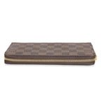 Louis Vuitton Louis Vuitton Damier Ebene Canvas Zippy Wallet