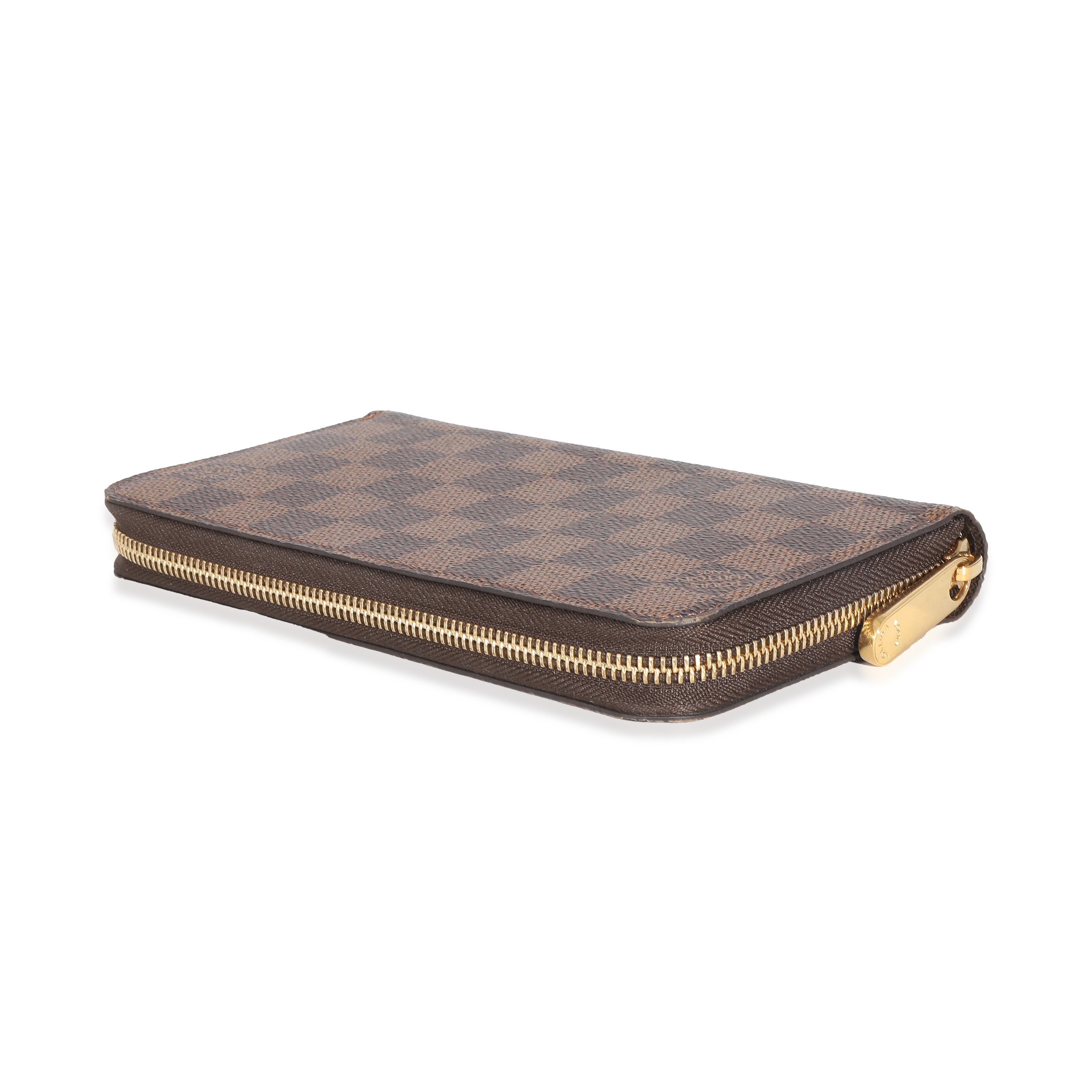 Louis Vuitton Louis Vuitton Damier Ebene Canvas Zippy Wallet