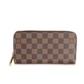 Louis Vuitton Louis Vuitton Damier Ebene Canvas Zippy Wallet