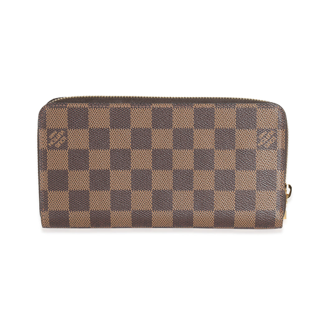 Louis Vuitton Louis Vuitton Damier Ebene Canvas Zippy Wallet