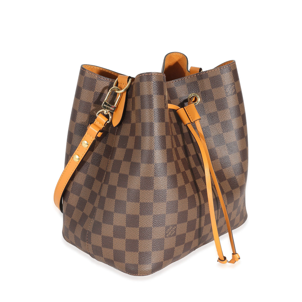 Louis Vuitton Louis Vuitton Safran Damier Ebene Canvas NéoNoé