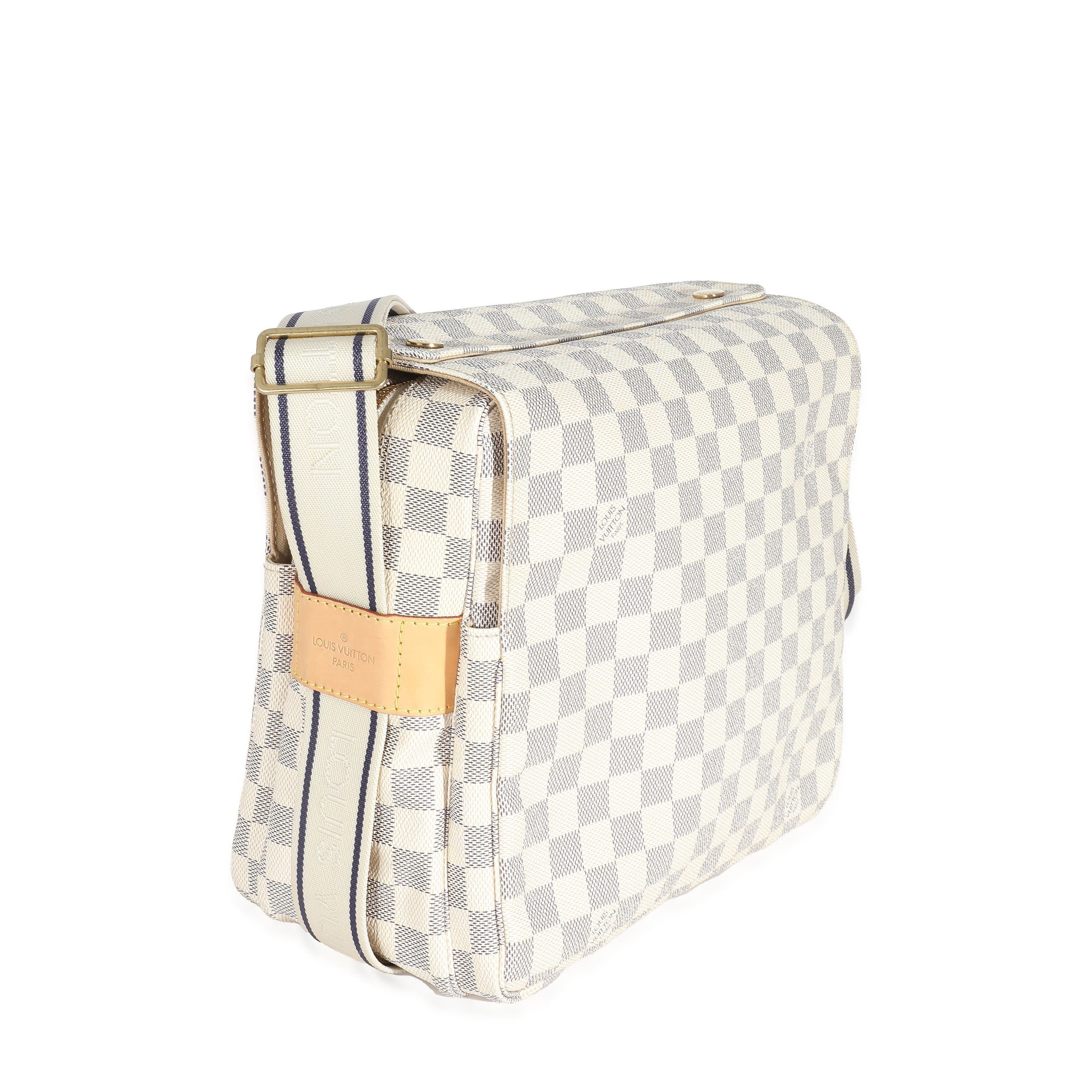Louis Vuitton Louis Vuitton Damier Azur Canvas Naviglio Messenger