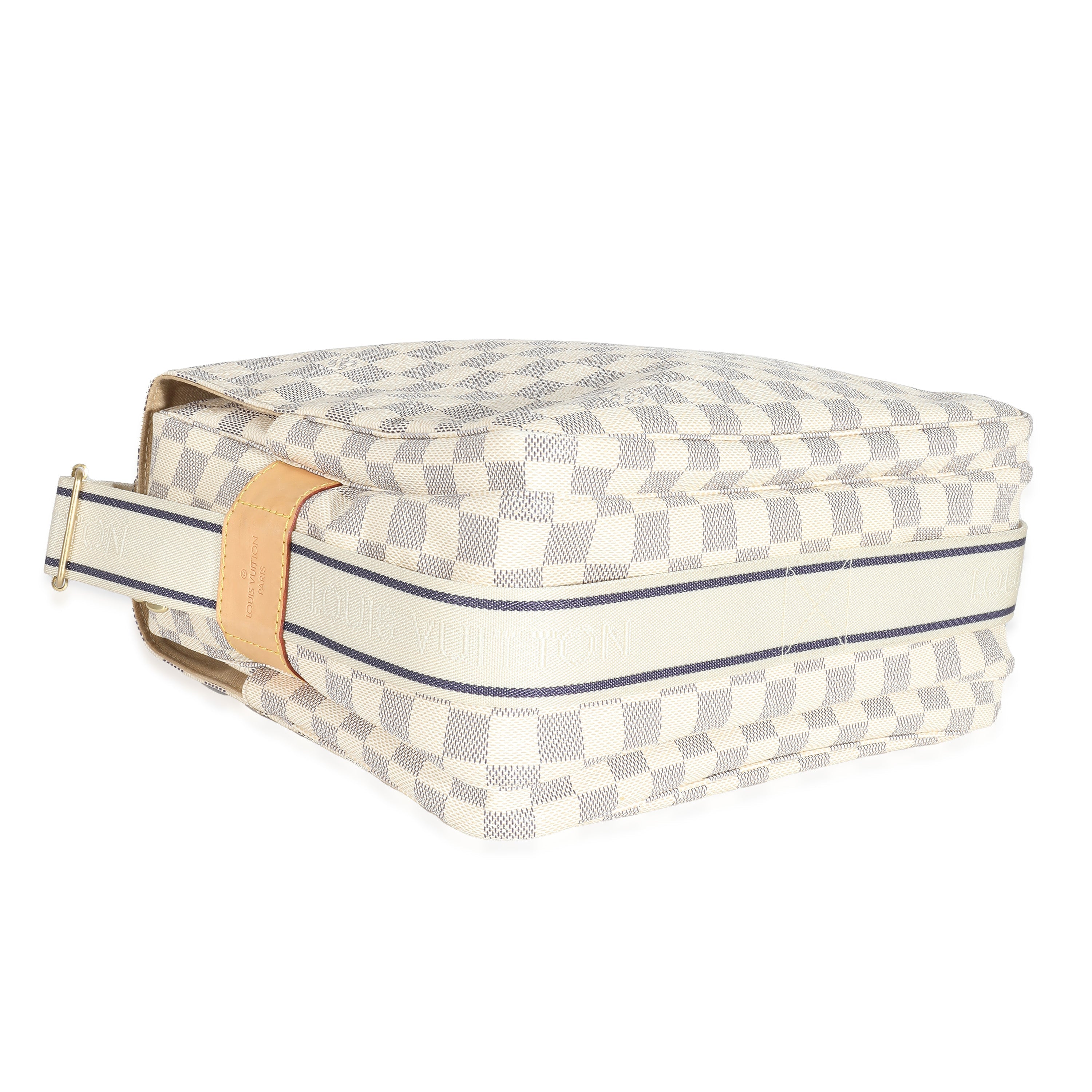 Louis Vuitton Louis Vuitton Damier Azur Canvas Naviglio Messenger