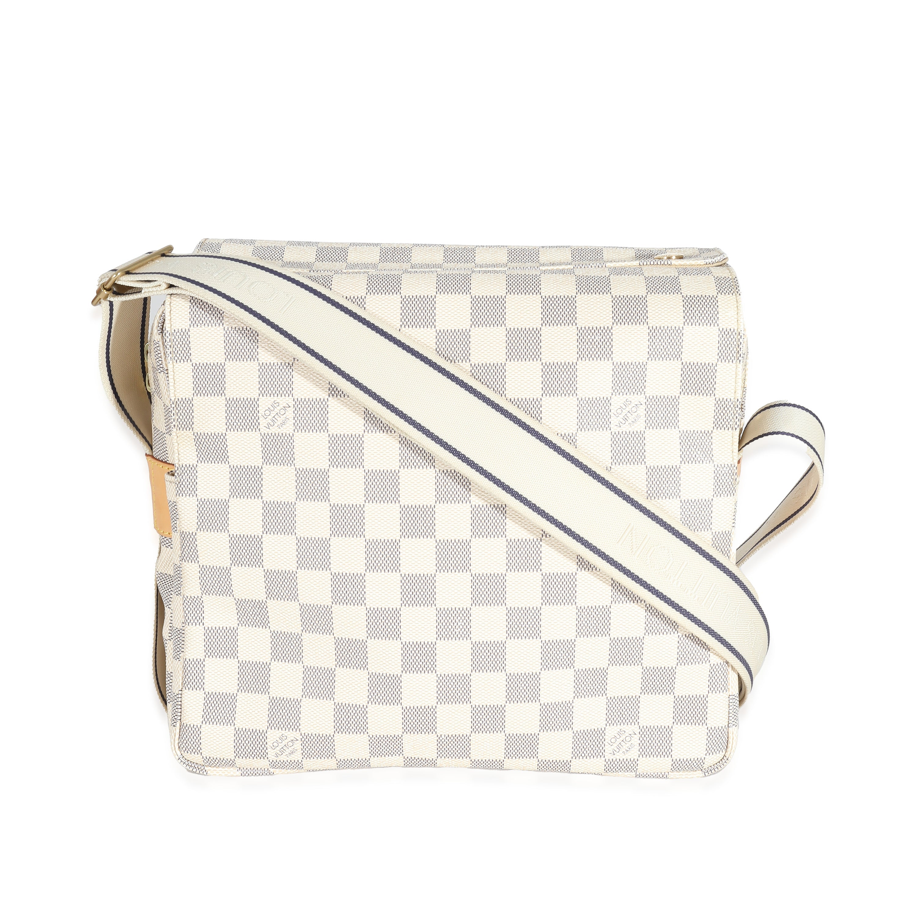 Louis Vuitton Louis Vuitton Damier Azur Canvas Naviglio Messenger