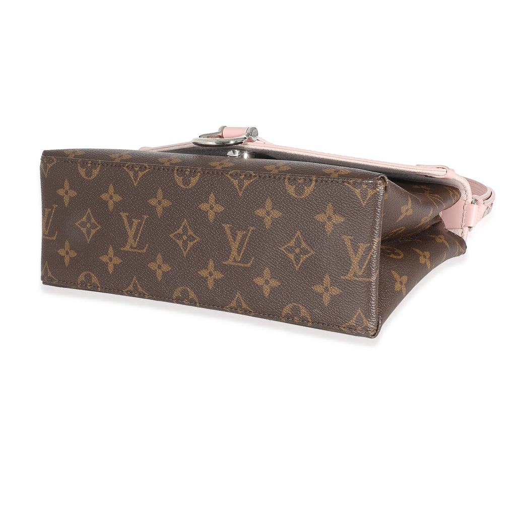 Louis Vuitton Louis Vuitton Rose Ballerine Epi Leather & Monogram Canvas Saint Michel