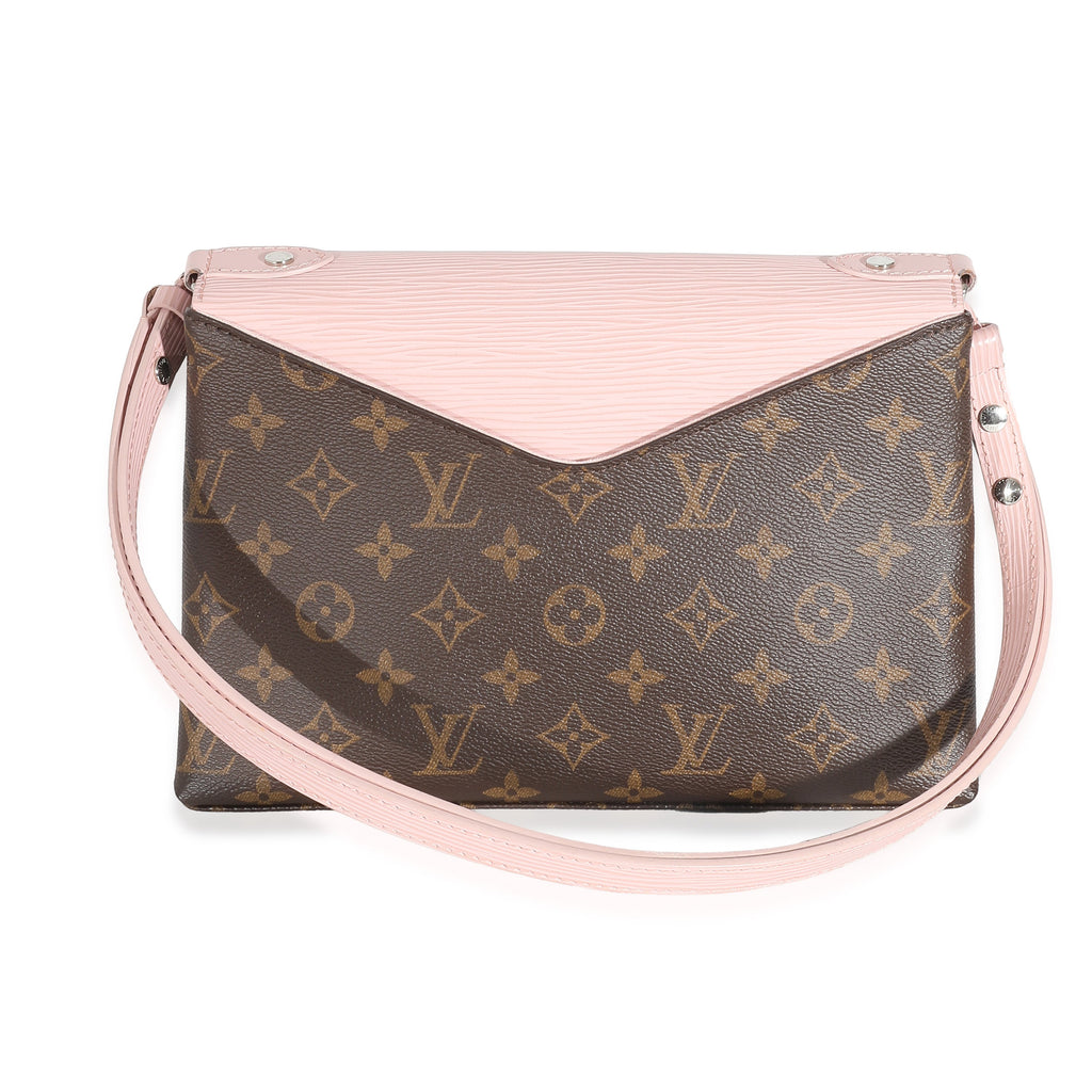 Louis Vuitton Louis Vuitton Rose Ballerine Epi Leather & Monogram Canvas Saint Michel