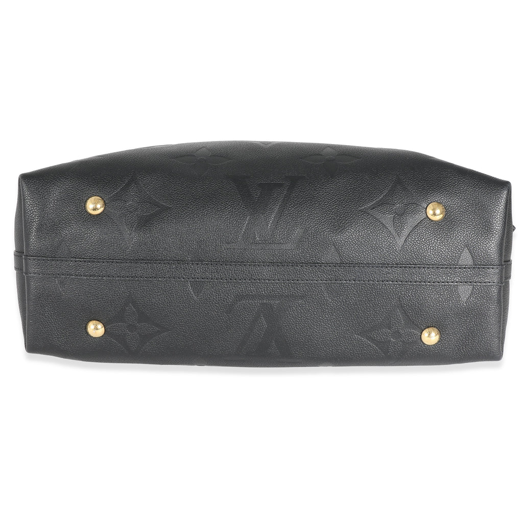 Louis Vuitton Louis Vuitton Black Monogram Empreinte CarryAll MM