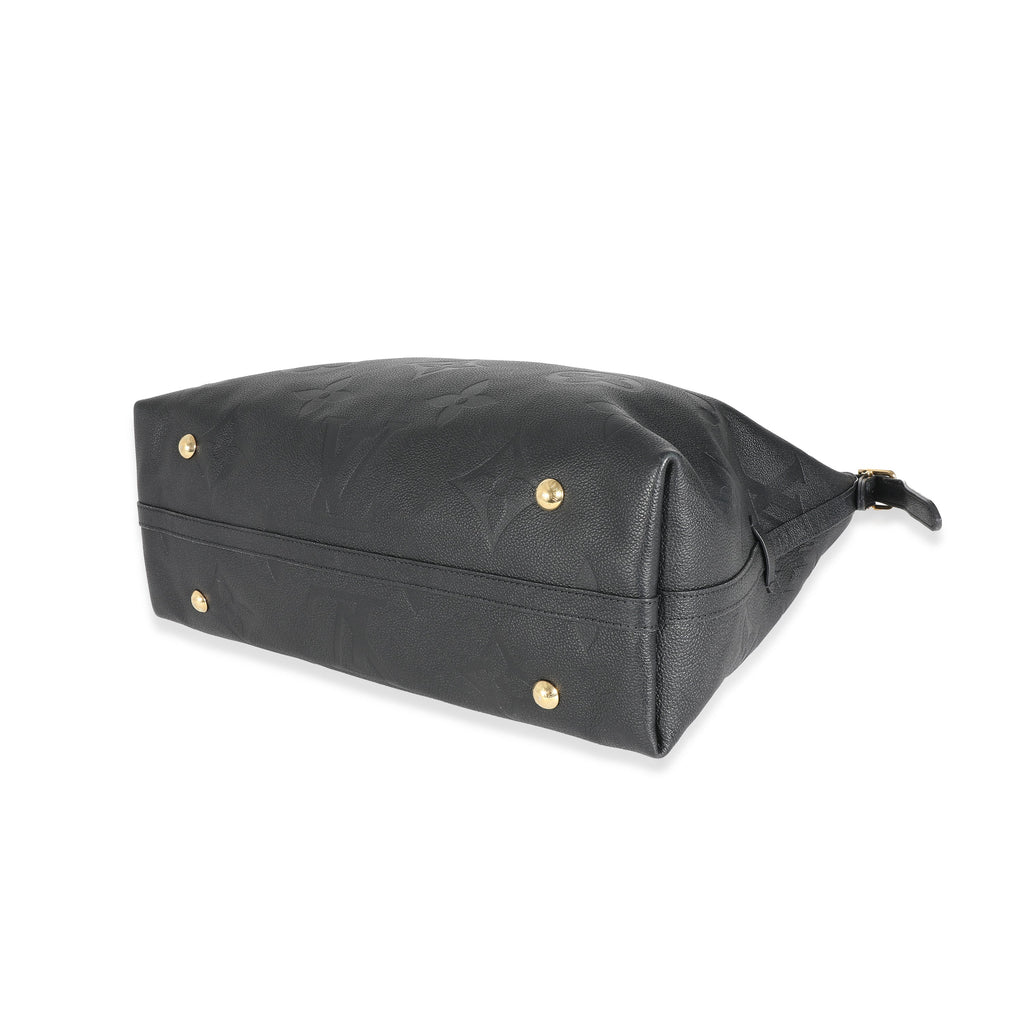 Louis Vuitton Louis Vuitton Black Monogram Empreinte CarryAll MM