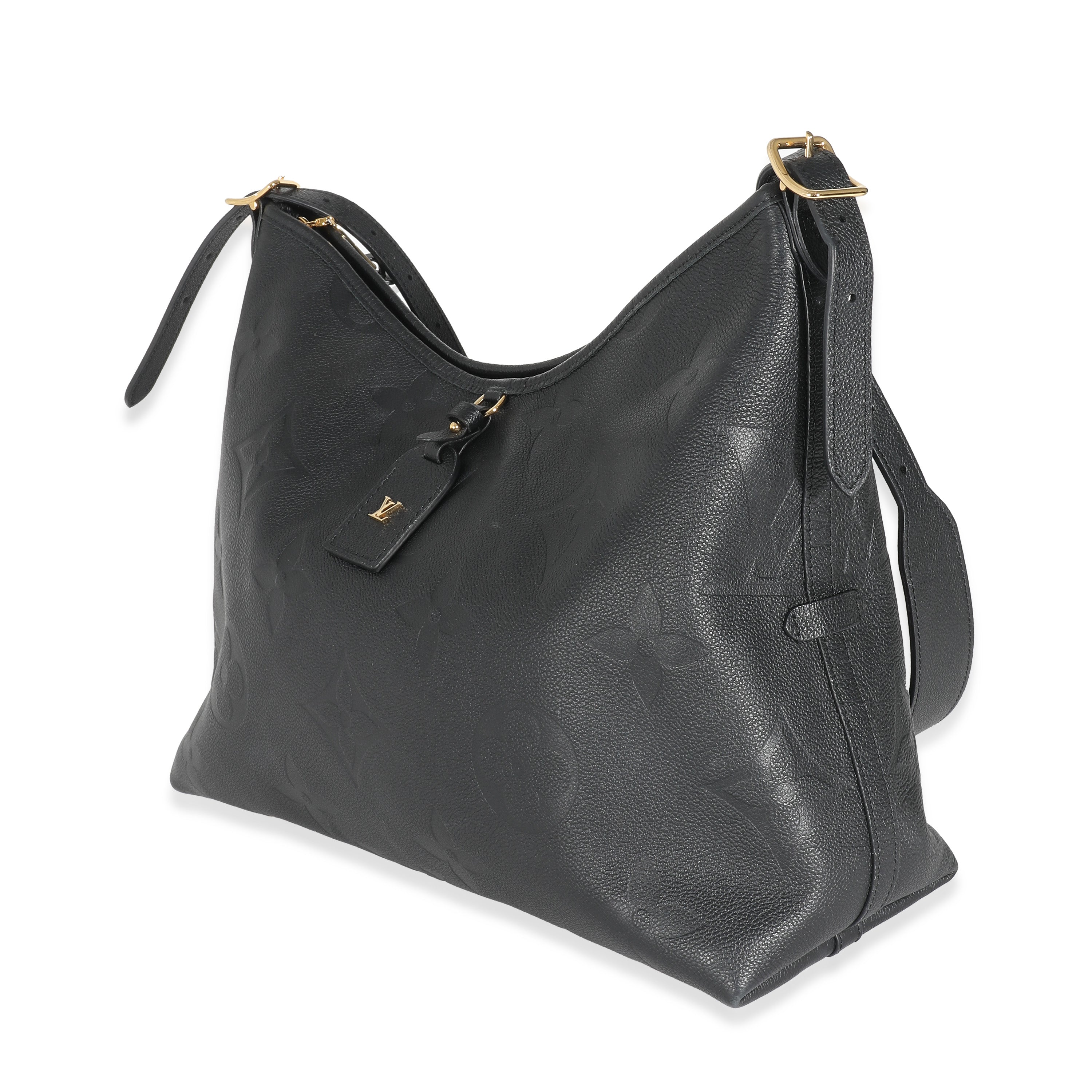 Louis Vuitton Louis Vuitton Black Monogram Empreinte CarryAll MM