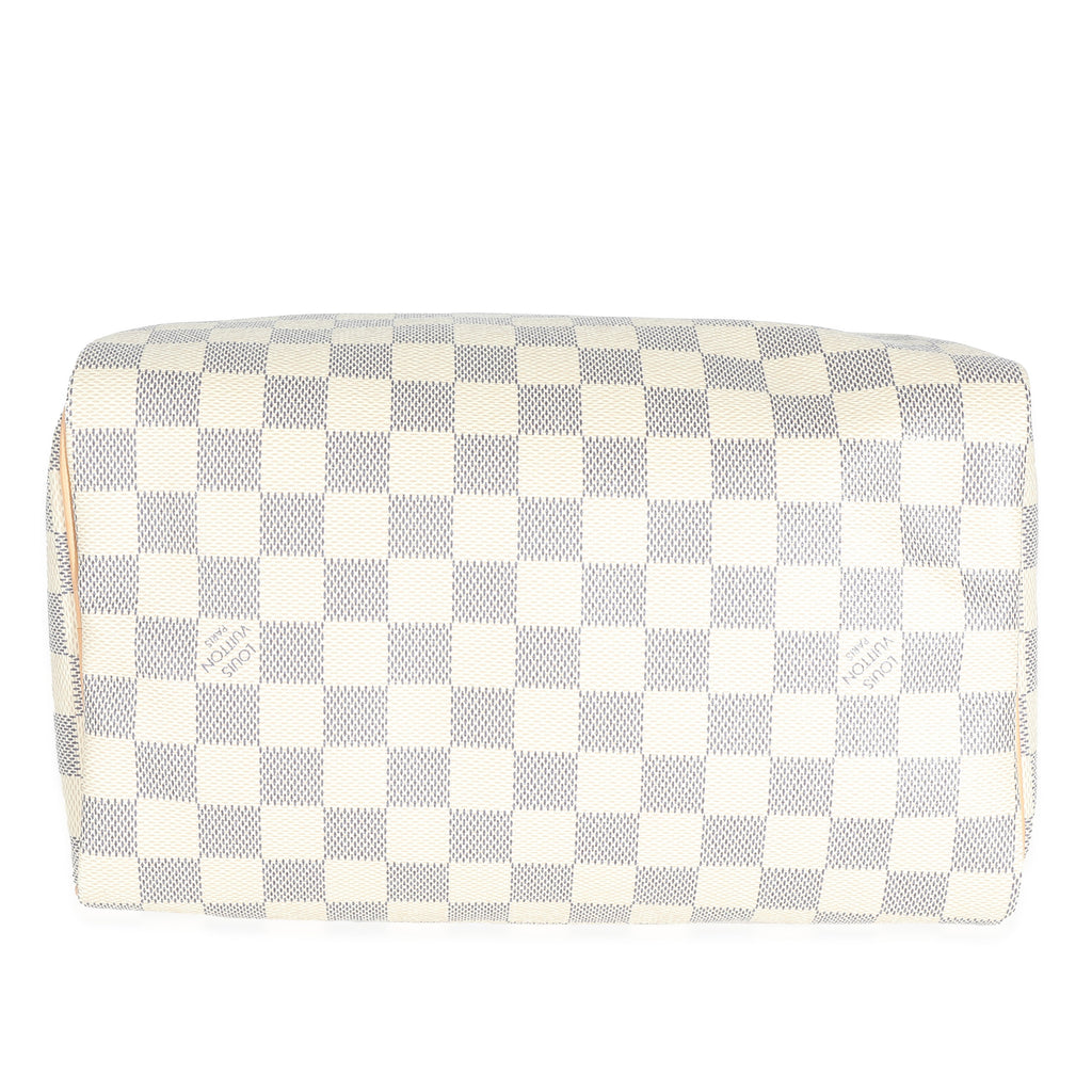 Louis Vuitton Louis Vuitton Damier Azur Canvas Speedy 25