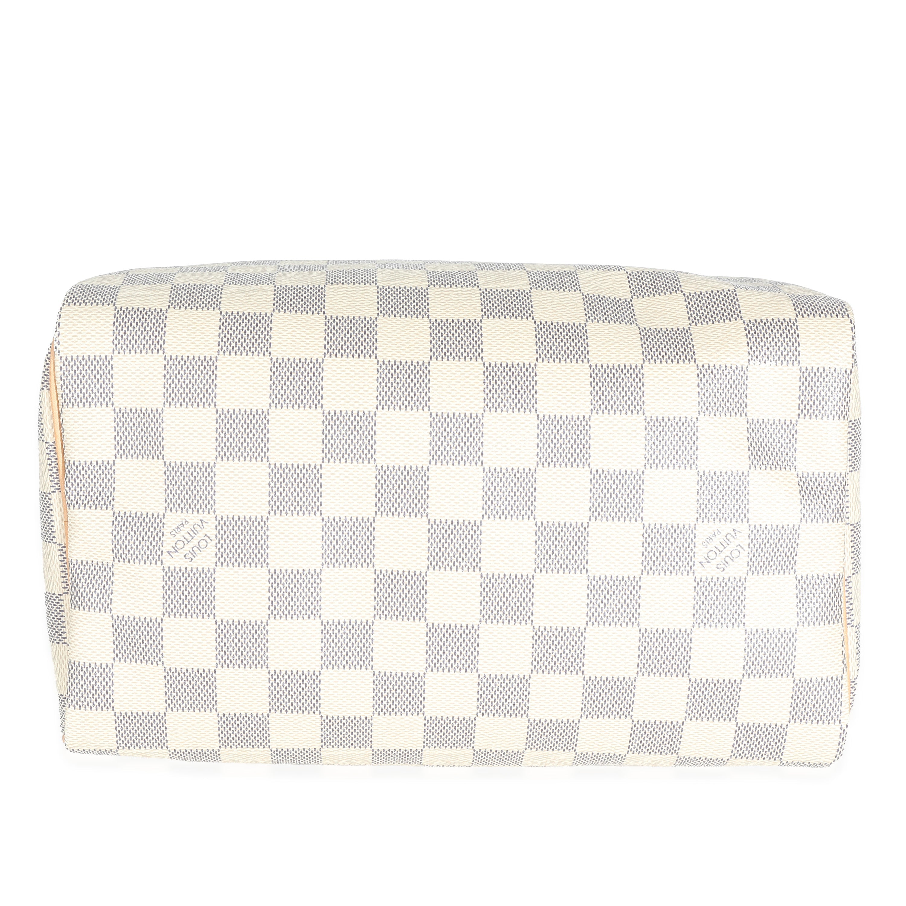 Louis Vuitton Louis Vuitton Damier Azur Canvas Speedy 25