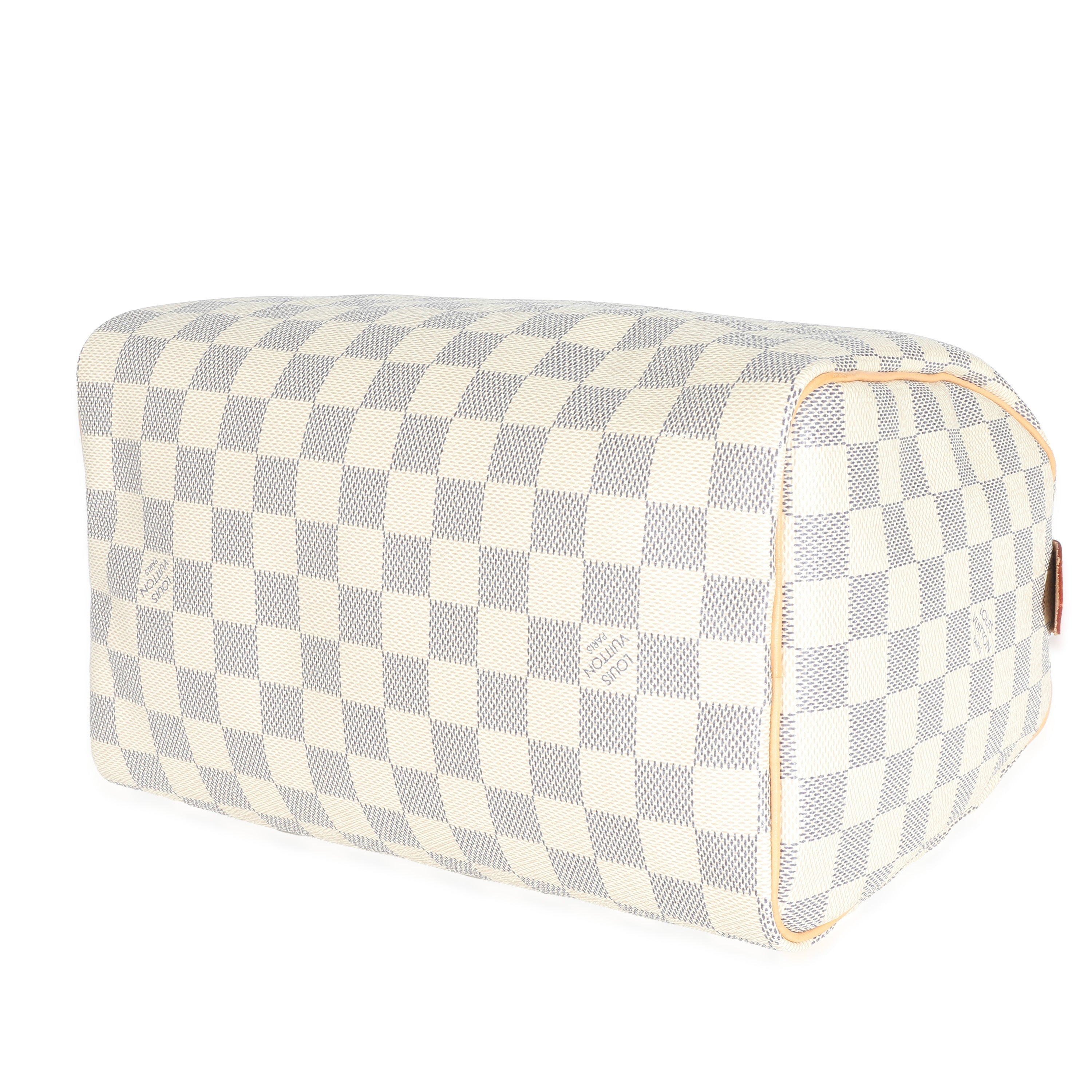 Louis Vuitton Louis Vuitton Damier Azur Canvas Speedy 25