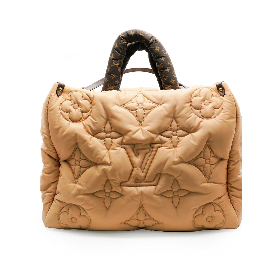 Louis Vuitton Louis Vuitton Beige Econyl Monogram Pillow Giant Onthego GM