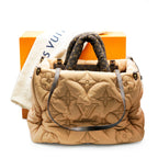 Louis Vuitton Louis Vuitton Beige Econyl Monogram Pillow Giant Onthego GM