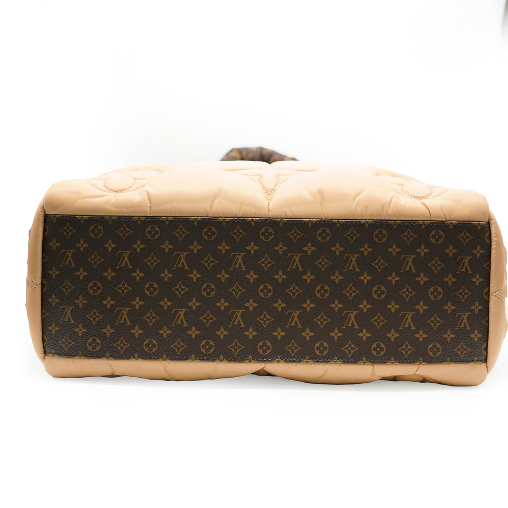 Louis Vuitton Louis Vuitton Beige Econyl Monogram Pillow Giant Onthego GM