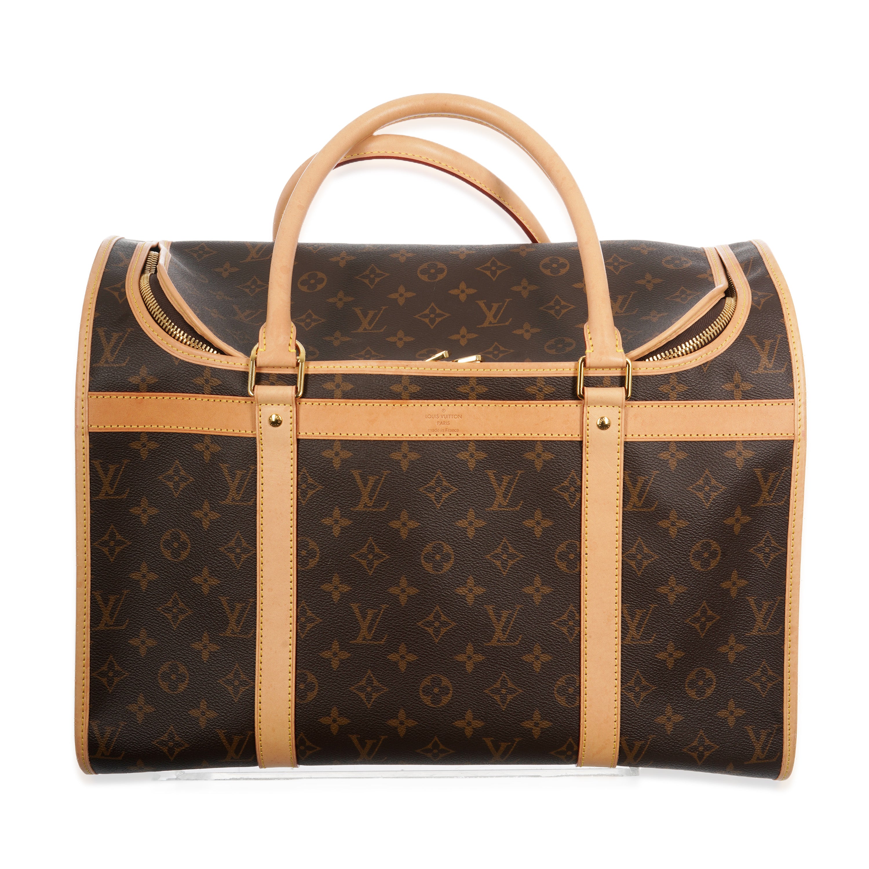 Louis Vuitton Louis Vuitton Monogram Canvas Dog Carrier 40