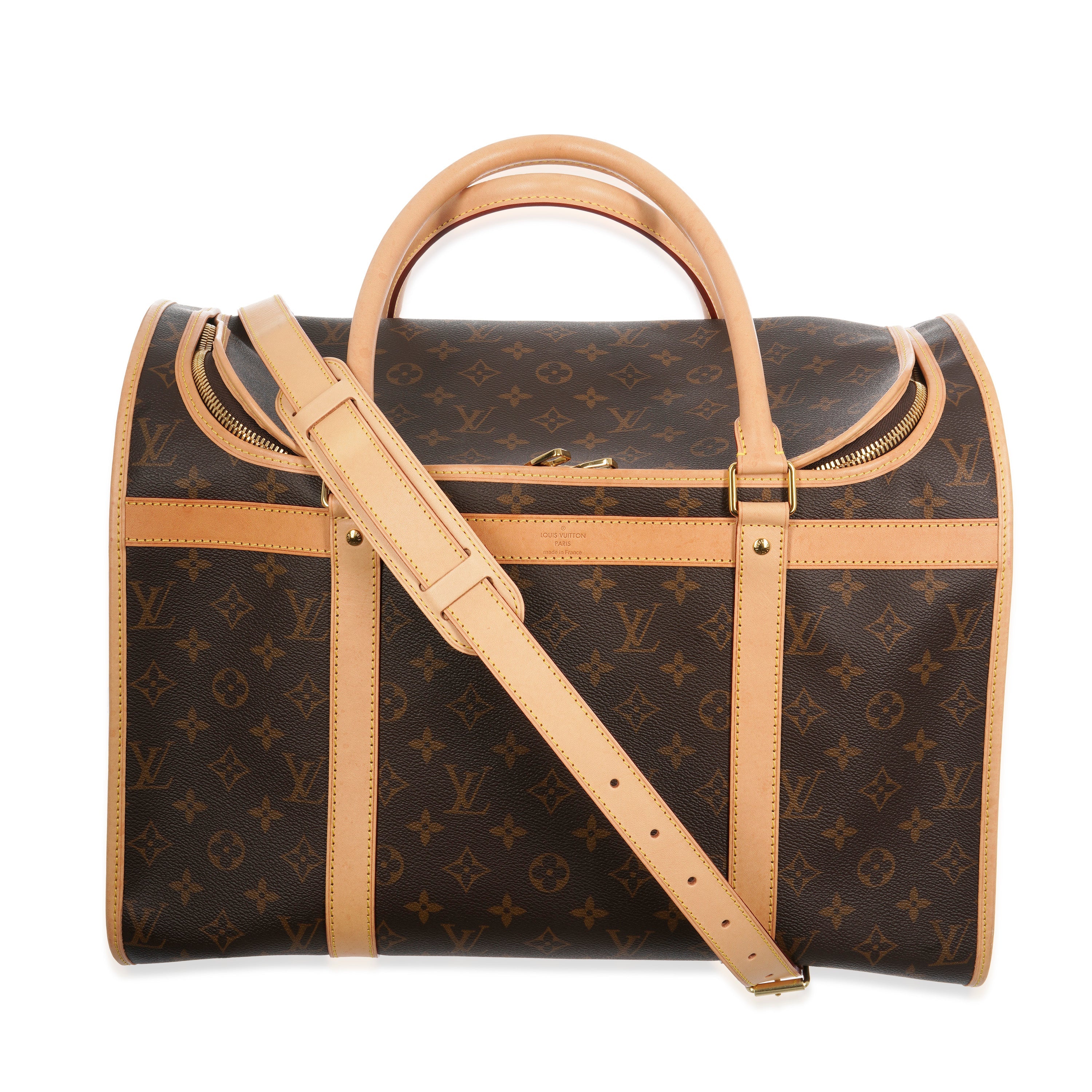 Louis Vuitton Louis Vuitton Monogram Canvas Dog Carrier 40