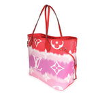 Louis Vuitton Louis Vuitton Red Pink Rogue LV Escale Canvas Neverfull MM