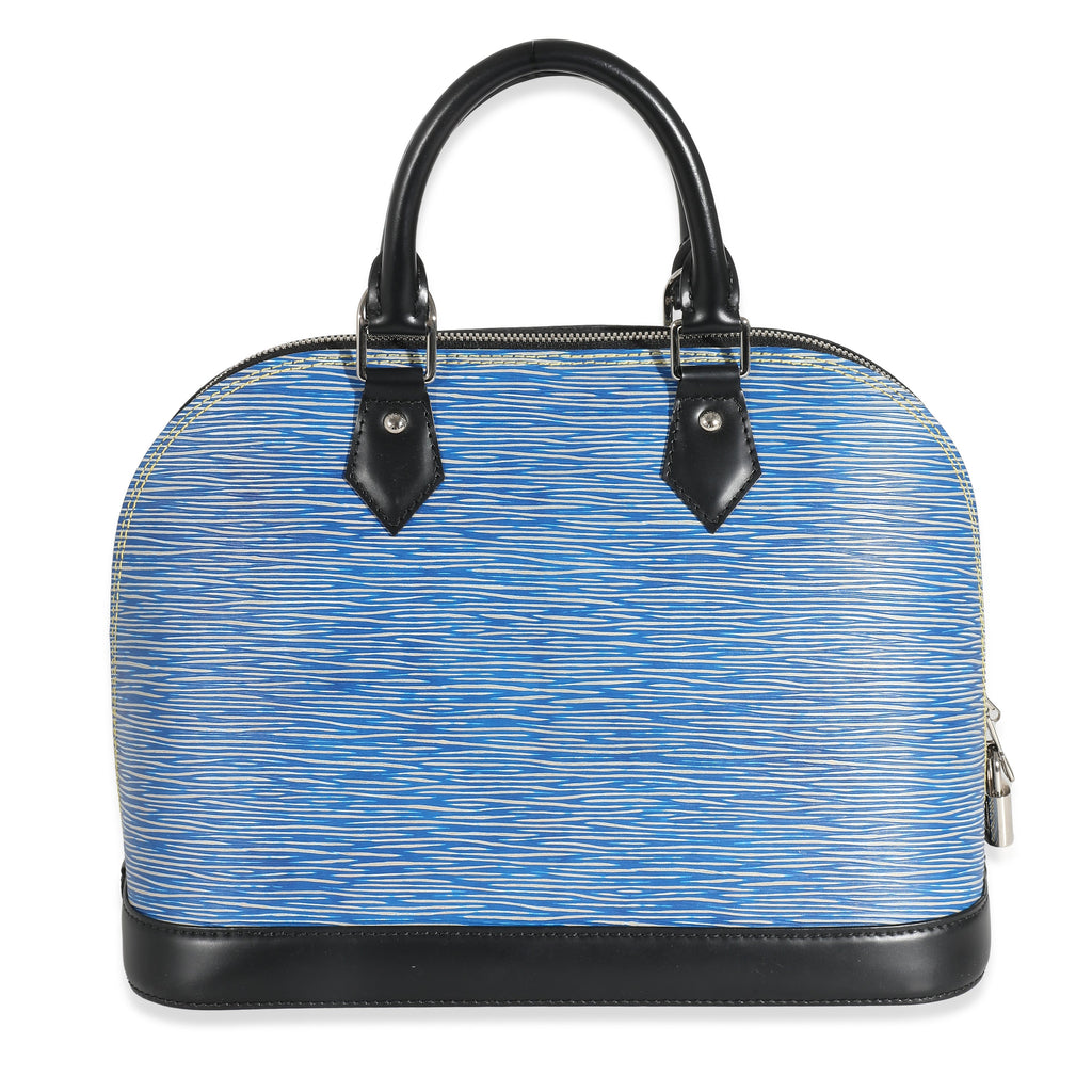 Louis Vuitton Louis Vuitton Blue Epi Denim Alma PM