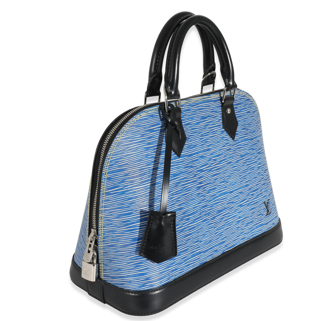 Louis Vuitton Louis Vuitton Blue Epi Denim Alma PM