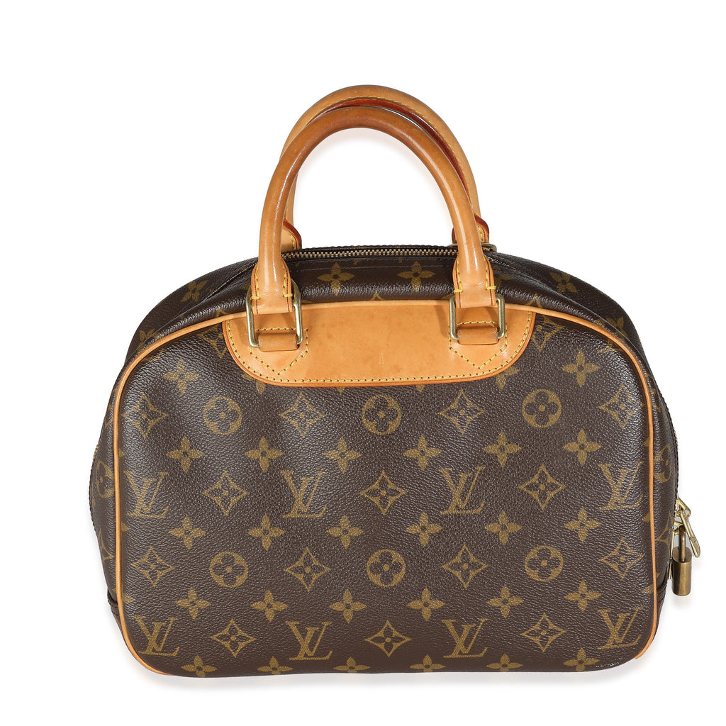 Louis Vuitton Brown Monogram Canvas Trouville