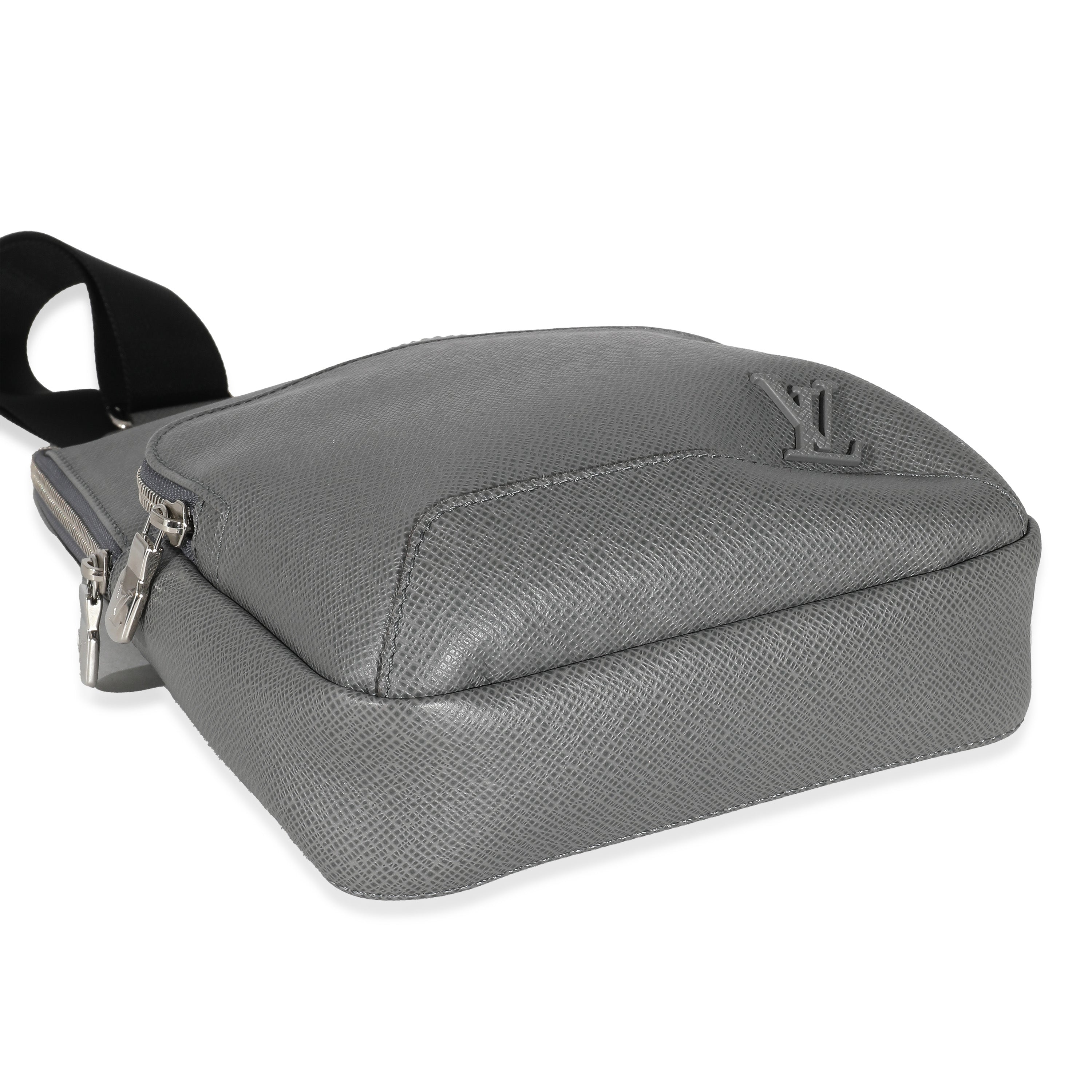 Louis Vuitton Grey Taiga Avenue Sling Bag
