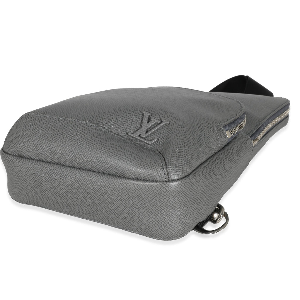 Louis Vuitton Grey Taiga Avenue Sling Bag