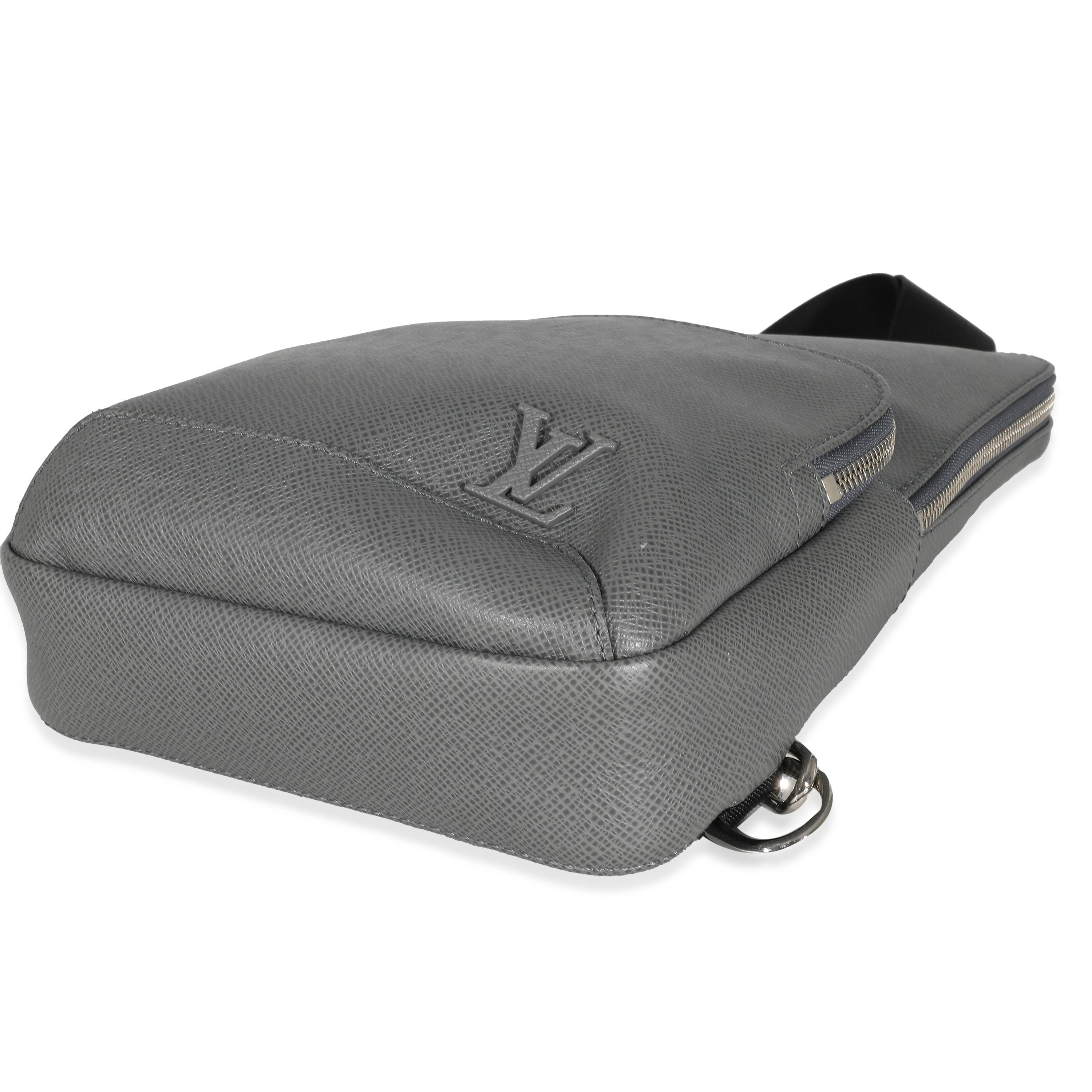 Louis Vuitton Grey Taiga Avenue Sling Bag