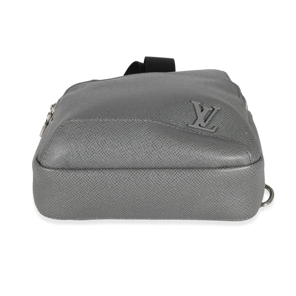 Louis Vuitton Grey Taiga Avenue Sling Bag