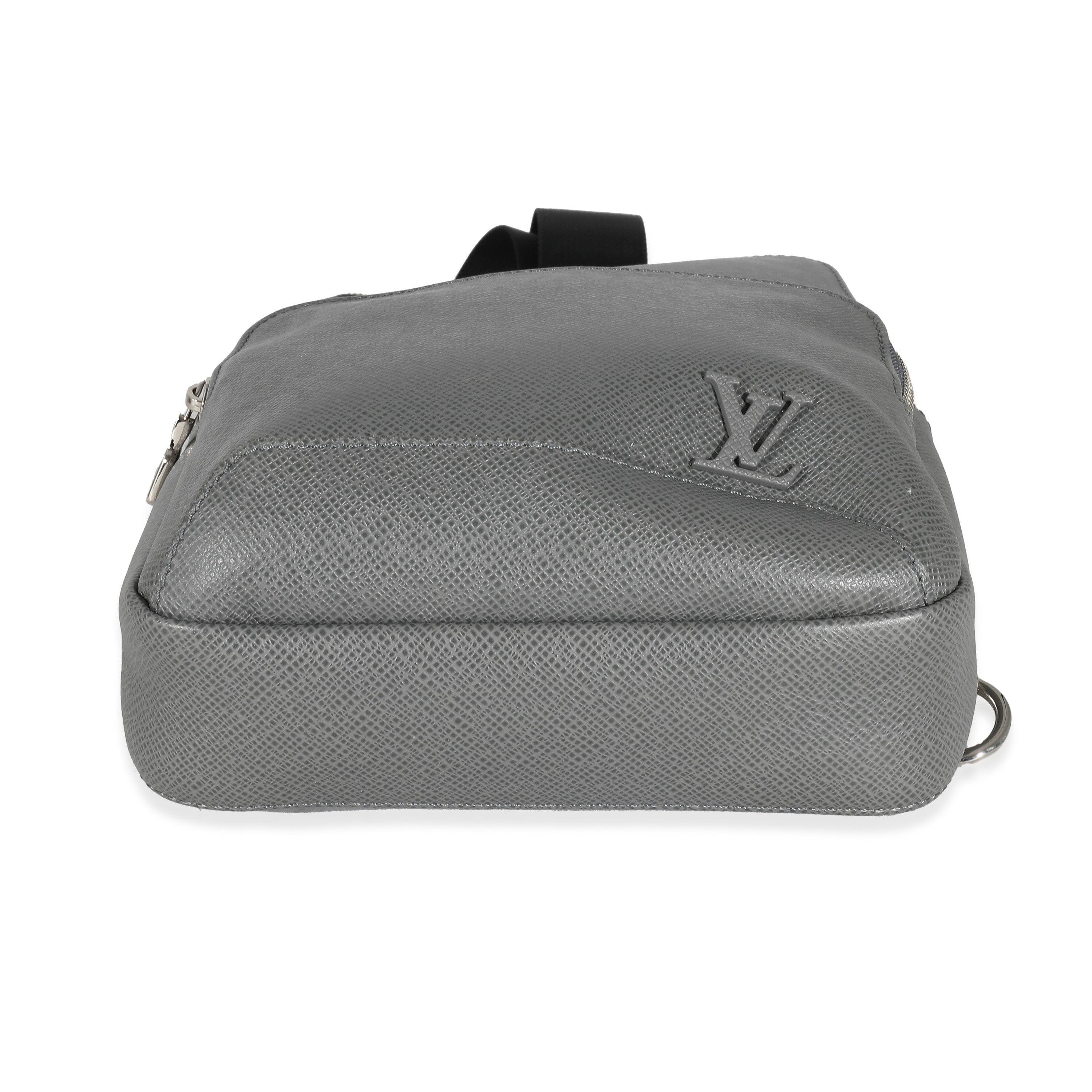 Louis Vuitton Grey Taiga Avenue Sling Bag