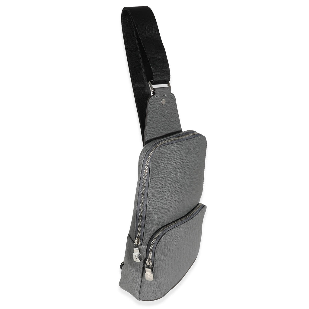 Louis Vuitton Grey Taiga Avenue Sling Bag