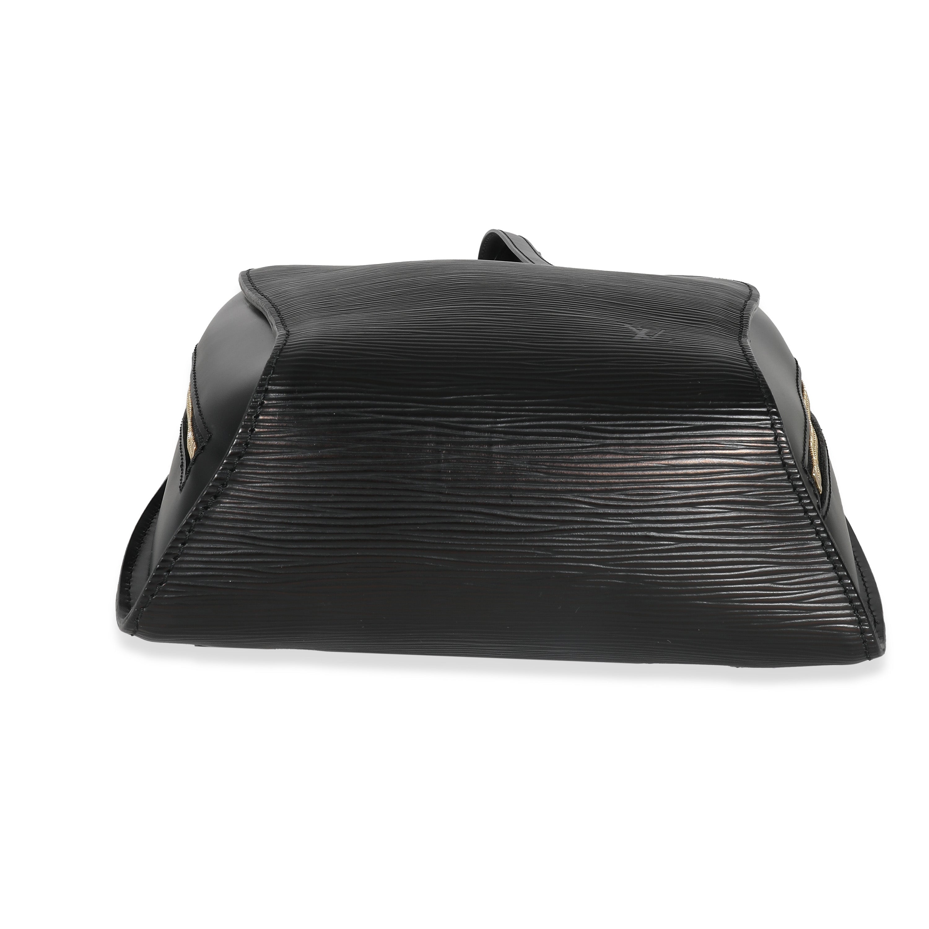 Louis Vuitton Black Epi Mabillon Backpack