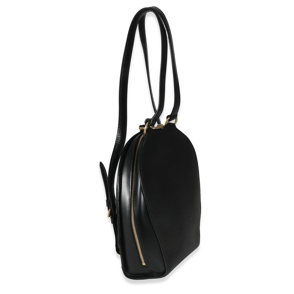 Louis Vuitton Black Epi Mabillon Backpack