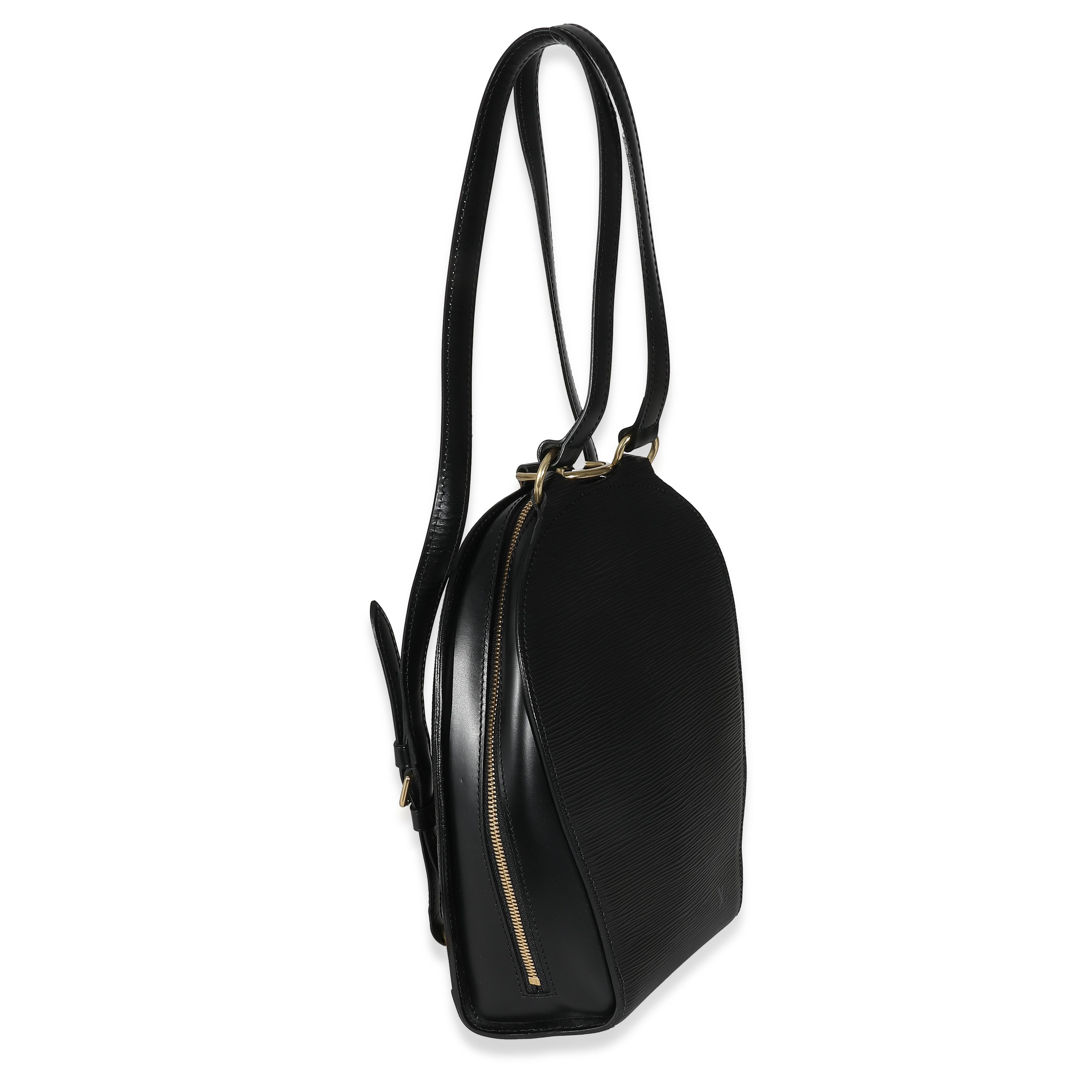 Louis Vuitton Black Epi Mabillon Backpack