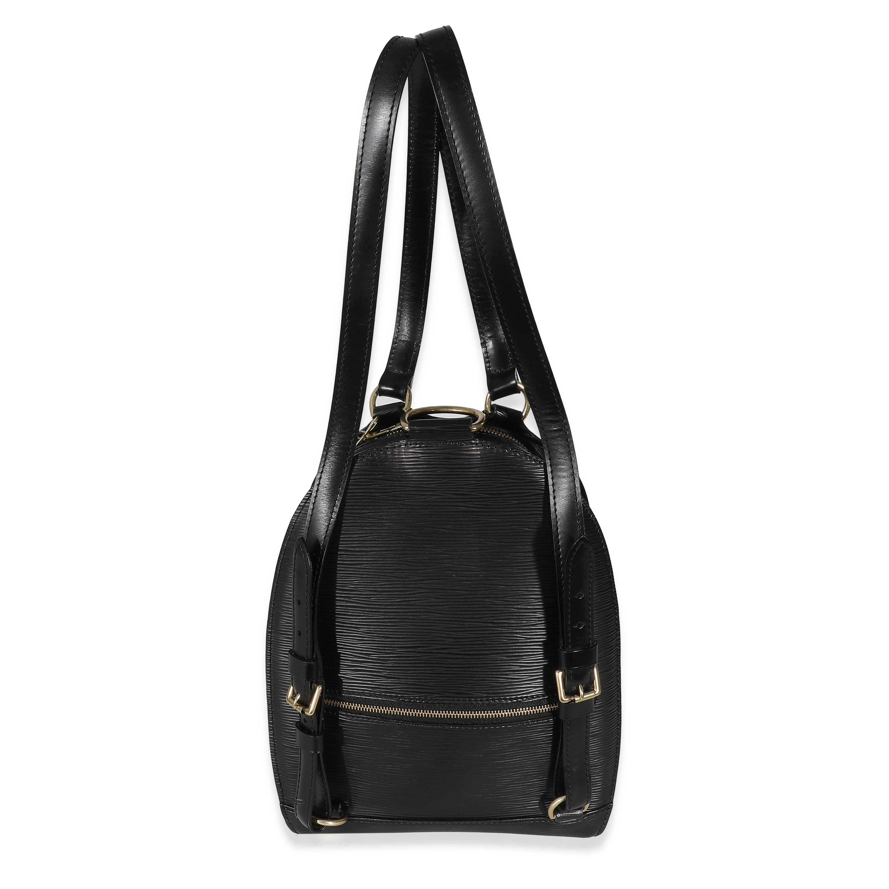 Louis Vuitton Black Epi Mabillon Backpack