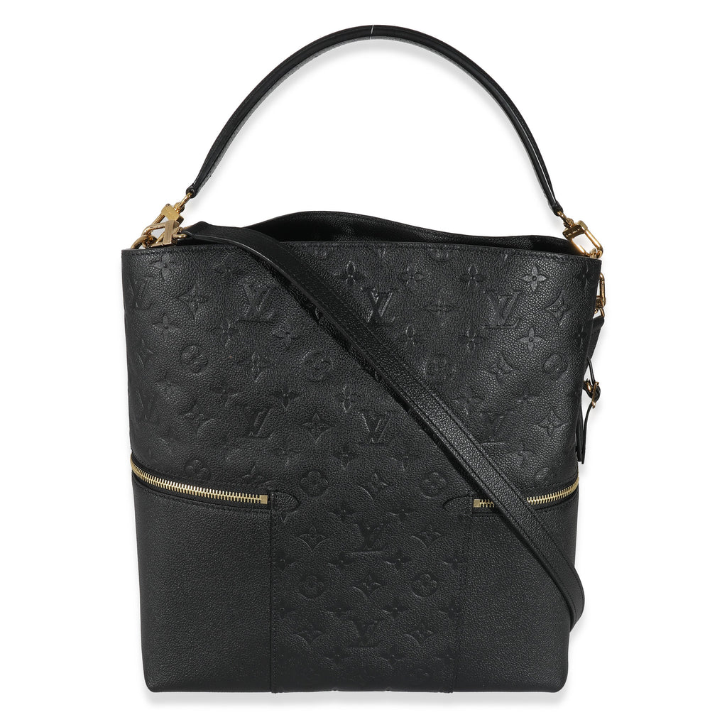Louis Vuitton Louis Vuitton Black Monogram Empreinte Mélie
