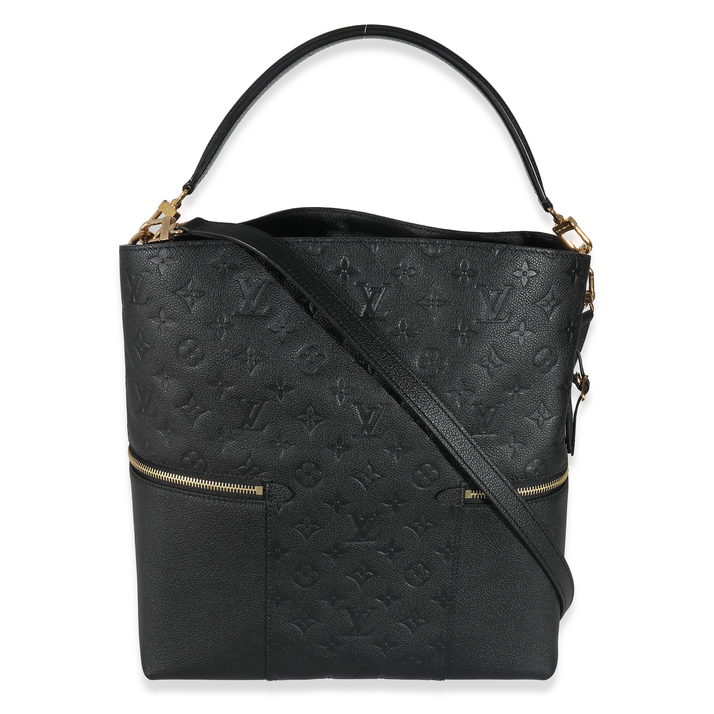 Louis Vuitton Louis Vuitton Black Monogram Empreinte Mélie